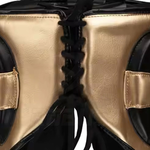 อุปกรณ์ป้องกันศีรษะสำหรับชกมวยแบบหนัง-ปรับได้ ระบายอากาศดี สวมใส่ง่าย เหมาะสำหรับการชกมวยและการใช้งานที่กระตือรือร้น พร้อมการปกป้องศีรษะ - Product Image 5