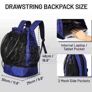 Professional Large Capacity Basketball <b>Backpack</b> With Shoe Compartment For Athlete Outdoor <b>Training</b> - Product Image 6