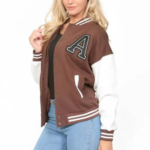 Veste Letterman pour femmes de haute qualité, nouveau look 2026, coutures durables, fabriquée au Pakistan - Product Image 1