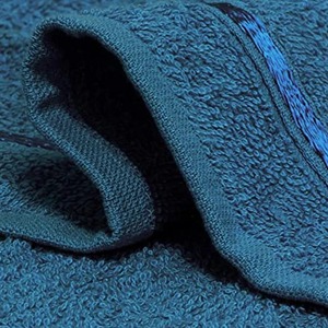 Serviette en coton 100% de haute qualité, couleur unie personnalisée, écologique, hypoallergénique, absorbante, séchage rapide, service OEM, usine - Product Image 4