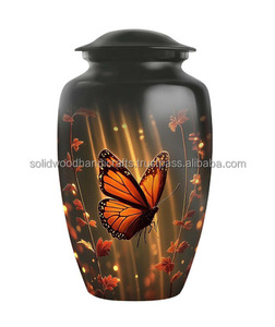 Urnes funéraires décoratives en laiton de haute qualité, faites à la main, pour hommes et femmes. - Product Image 4