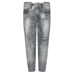 Pantalons en jean pour hommes, design unique, services OEM, logo personnalisé, haute qualité, saison printemps, à prix avantageux - Product Image 1