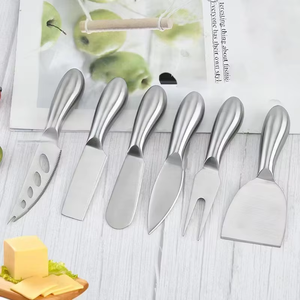 Juego de cuchillos para queso de acero inoxidable de alta calidad, herramientas duraderas para queso, juego de cuchillos para queso para hostelería. - Product Image 6
