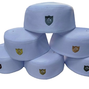 Gorra de oración musulmana de barco de Malasia, sombrero rojo, azul, verde, negro y blanco para las cuatro estaciones en Bangladesh - Product Image 1