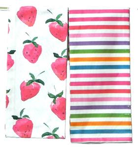 ผ้าเช็ดครัวพิมพ์ลายดิจิทัล 100% ผ้าฝ้ายสีขาวล้วน เป็นมิตรกับสิ่งแวดล้อม ป้องกันการแพ้ ใช้แล้วทิ้ง ซึมซับเร็ว - Product Image 2