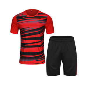 Conjuntos de Uniformes de Tenis para Hombre de Alta Calidad, Transpirables, de Algodón y Fibra de Bambú, Personalizables, Ropa Deportiva de Verano Estampada - Product Image 1