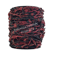 Cordon en cuir 100 % pur, couleur personnalisée, style fil barbelé, fait main, en cuir de vachette, pour bijoux bohèmes, artisanat DIY, breloques, vente en gros - Meilleures ventes