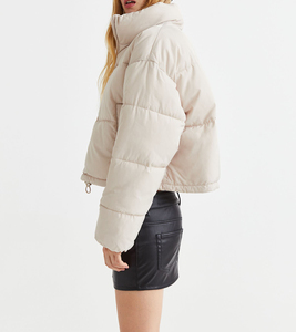Women's <b>Quilted</b> Puffer Jacket Custom Hooded Warm <b>Winter</b> Jacket OEM ODM Bulk Wholesale Manufacturer Supplier - Product Image 6
