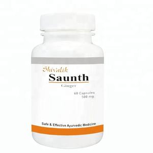 แคปซูลสมุนไพรอายุรเวทบริสุทธิ์ขิงซาวันธ์สำหรับบรรเทาอาการปวดข้อและสนับสนุนระบบย่อยอาหาร - Product Image 1