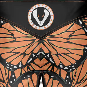 Shorts de combat MMA unisexe à imprimé numérique papillon, taille mi-haute, séchage rapide, en toile, décontractés - Product Image 4
