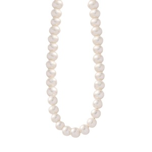 Collar de Perlas Naturales Largo Ajustable para Mujer, Cadena de Clavícula de Lujo Ligero, Accesorio para Suéteres - Product Image 5