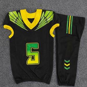 Custom American Football Uniform Set Sublimated Jersey & <b>Pants</b> OEM Team Wear High Quality American Uniform - Product Image 1