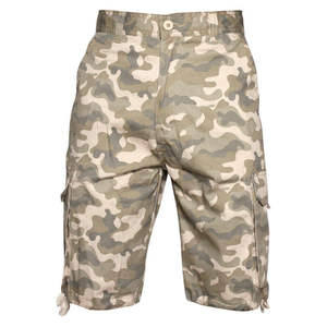 Shorts de sport camouflage cargo multi-poches pour loisirs, coupe ample, polyvalents, shorts d'été pour hommes, prix raisonnable, OEM - Product Image 2