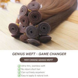 ช่อผมมนุษย์แบบกลุ่มสำหรับต่อผมคนผมตรงธรรมชาติคุณภาพสูงจากเวียดนาม - Product Image 6