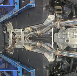 Système d'échappement Cat-Back adaptable pour KIA Stinger 2.5T (année 2018~) / Échappement de performance Cat-Back MAINTEC V4 - Product Image 1