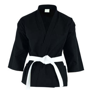 Best Supplier's Top Trending Karate Suits Adults Long Sleeves OEM Service Martial <b>Arts</b> Wear Customizable Karate Uniform 100% - Product Image 6