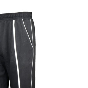 Pantalones Deportivos Transpirables de Algodón Orgánico Negro para Hombre, Cintura Elástica, Pantalones Casuales para Correr, Peso Medio, para Invierno - Product Image 3