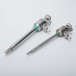 ชุดอุปกรณ์ส่องกล้องผ่าตัดแบบ Laparoscopic Trocars พร้อมท่อ Trocar Cannula ขนาด 3.5 มม. 10 มม. 15 มม. ใช้ซ้ำได้ สำหรับสัตว์ ยี่ห้อ NEMAS CARE INTERNATIONAL รุ่น NMC-DES-0001 - Product Image 2