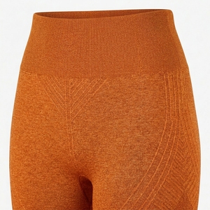 Leggings de sport sans couture pour femmes, taille haute, pour entraînement, yoga, fitness, gym, course à pied, vêtements de sport - Product Image 4