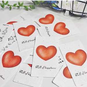 Custom Biodegradable Seed <b>Paper</b> Cards <b>Plantable</b> Thank You, Postcards & Business Cards Eco-Friendly Packaging by Boxit.pk - Product Image 5