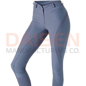 Pantalons d'équitation pour femmes, leggings extensibles avec grip en silicone, taille haute, respirants, vêtements d'entraînement - Product Image 3