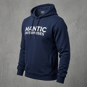 เสื้อฮู้ดซิปแบบย้อมสีเอซิดสำหรับผู้ชาย ตกแต่งด้วยแพทช์ปักลายแบบวินเทจ ผ้าฝ้าย 100% เหมาะสำหรับฤดูหนาว - Product Image 4