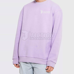 Sudaderas Extra Grandes para Hombre, Cuello Redondo, Transpirables, de Algodón, al por Mayor, Sudaderas Básicas Extra Grandes para Hombre - Product Image 2