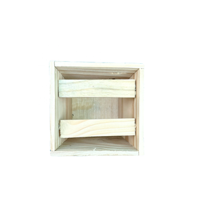 Precio negociable Artesanía de madera hecha en Vietnam Cajas de madera pulida Letreros de pared-Maceta de flores Caja para plantas de paisaje - Product Image 5