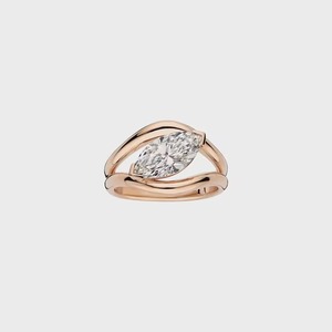 New Design Lab Grown <b>Diamond</b> <b>Ring</b> 1.2 Carat Marquise Engagement <b>Ring</b> 18K Solitaire Gold <b>Diamond</b> <b>Ring</b> for Womens - Product Image 1