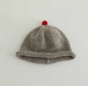 Cute Hand Knitted Y2K Adjustable Beanie Hat for Adults Unisex Solid Color <b>Winter</b> <b>Cap</b> 52-54cm Head Circumference - Product Image 1