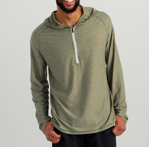 เสื้อฮู้ดกันแดดสำหรับผู้ชาย คุณภาพสูง น้ำหนักเบา ระบายอากาศได้ดี UPF 50+ เหมาะสำหรับกิจกรรมกลางแจ้งและตกปลา - Product Image 5