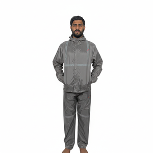 Veste coupe-vent pour homme, taille plus, personnalisée, nouvelle, élégante, avec fermeture éclair, fine, coupe-vent pour l'hiver, prix de gros, ensemble coupe-vent - Product Image 2