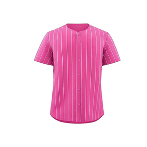 เสื้อเบสบอลแบบกำหนดเองสำหรับทีมของคุณ พิมพ์ลายแบบ Sublimated ระบายอากาศได้ดี ผลิตจากโพลีเอสเตอร์ สำหรับผู้ใหญ่ ทรงปกติ แขนสั้น - Product Image 2