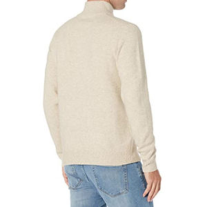 Sweat-shirt en molleton à demi-zip pour homme, 100% coton, col montant, coupe classique, vêtements de sport décontractés, séchage rapide, respirant, hiver - Product Image 2