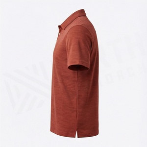 เสื้อโปโลผู้ชายไซส์ใหญ่ ผ้าฝ้ายเนื้อหนานุ่ม ระบายอากาศได้ดี พรีเมียม รับสกรีนโลโก้ ใช้ได้ทุกวัน เสื้อยืดสำหรับออกกำลังกาย สีตามสั่ง - Product Image 3