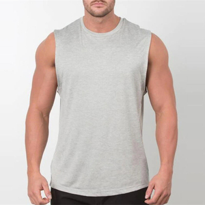 Nouveau débardeur tendance hip-hop tricoté décontracté pour homme, 100 % coton, séchage rapide, service OEM, logo personnalisé, vente en gros, meilleure qualité - Product Image 3