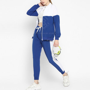 Conjunto Deportivo Casual de Invierno para Mujer, Más Vendido en Línea, Color Sólido, Algodón, MOQ Bajo, Corte Regular, Cuello Alto, a la Moda - Product Image 4