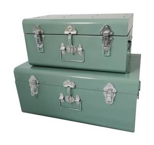 Hammered Design Golden <b>Trunk</b> Box <b>Metal</b> Chest For Home Use Portable Lightweight For Cloths & Jewelry Store <b>Trunk</b> Box - Product Image 5
