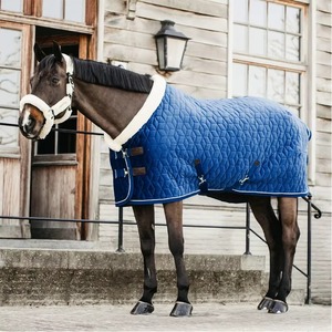 Hot Selling Lightweight Horseware Waterproof Turnout Fabric Winter Fleece Cotton Lining Dressage Use Horse Warm <b>Rugs</b> - Product Image 6