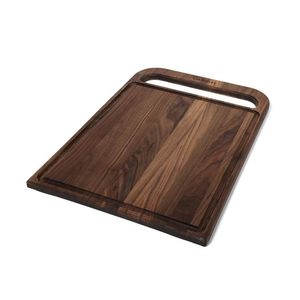 Planche à découper en bois Haven, planche à découper rectangulaire avec poignée pour couper les fruits, les légumes, planche à découper personnalisée pour le fromage - Product Image 4
