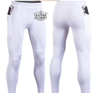 Leggings de compression pour hommes, légers, anti-transpiration, pour la course à pied, la gym, l'entraînement sportif, la remise en forme, couche de base - Product Image 1