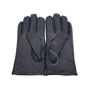 New Style Custom Made Design Casual Breathable Eco-Friendly Touchscreen Sports Plain Leather Gloves OEM Service Wholesale <b>Cheap</b> - Product Image 6