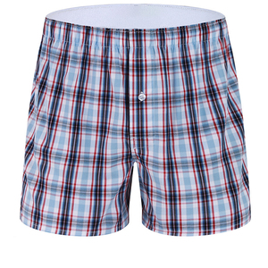 Shorts de boxer en maille douce pour hommes, respirants et confortables, avec taille élastique, pour le quotidien, la détente et le sommeil - Product Image 6