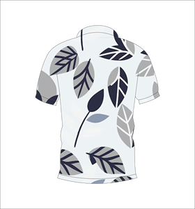 เสื้อโปโลพิมพ์ลายดอกไม้พาสเทล เสื้อกอล์ฟแขนสั้นลำลอง ชุดทีมกีฬา - Product Image 5