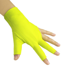 Gants de billard en nylon à 3 doigts Geo Brothers de qualité supérieure, nouvelle arrivée, personnalisables, respirants, légers, antidérapants, anti-UV - Product Image 1
