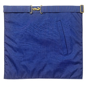 Écharpe de Grand Maître de l'Arche Royale avec deux pompons, emblème brodé à la main, épingle de sûreté dorée, insigne de l'assistant du secrétaire du chapitre maçonnique - Product Image 6