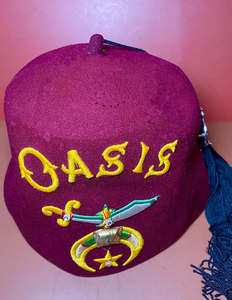 Sombrero Fez Shriners de Lana 100% de Calidad Premium 2026 para Exteriores con Letras Bordadas a Mano, Bajo MOQ, Servicio OEM, Ropa Masónica - Product Image 3