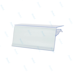 Hookei clair adhésif bande de données support de prix pour étagères supermarché détail plastique PVC acrylique étiquette étiquette - Product Image 6