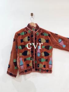 Outerwear Suzani Velvet Jacket Boho Embroidered Handmade Velvet Suzani Eco-Friendly Women's Luxury <b>Coat</b> Winter for Party Wear - Product Image 3