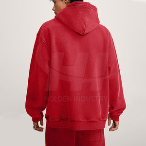 Sudadera Clásica Casual con Lavado Ácido, Material Suave, Duradera y Cómoda, Sudadera con Lavado Ácido al por Mayor - Product Image 3